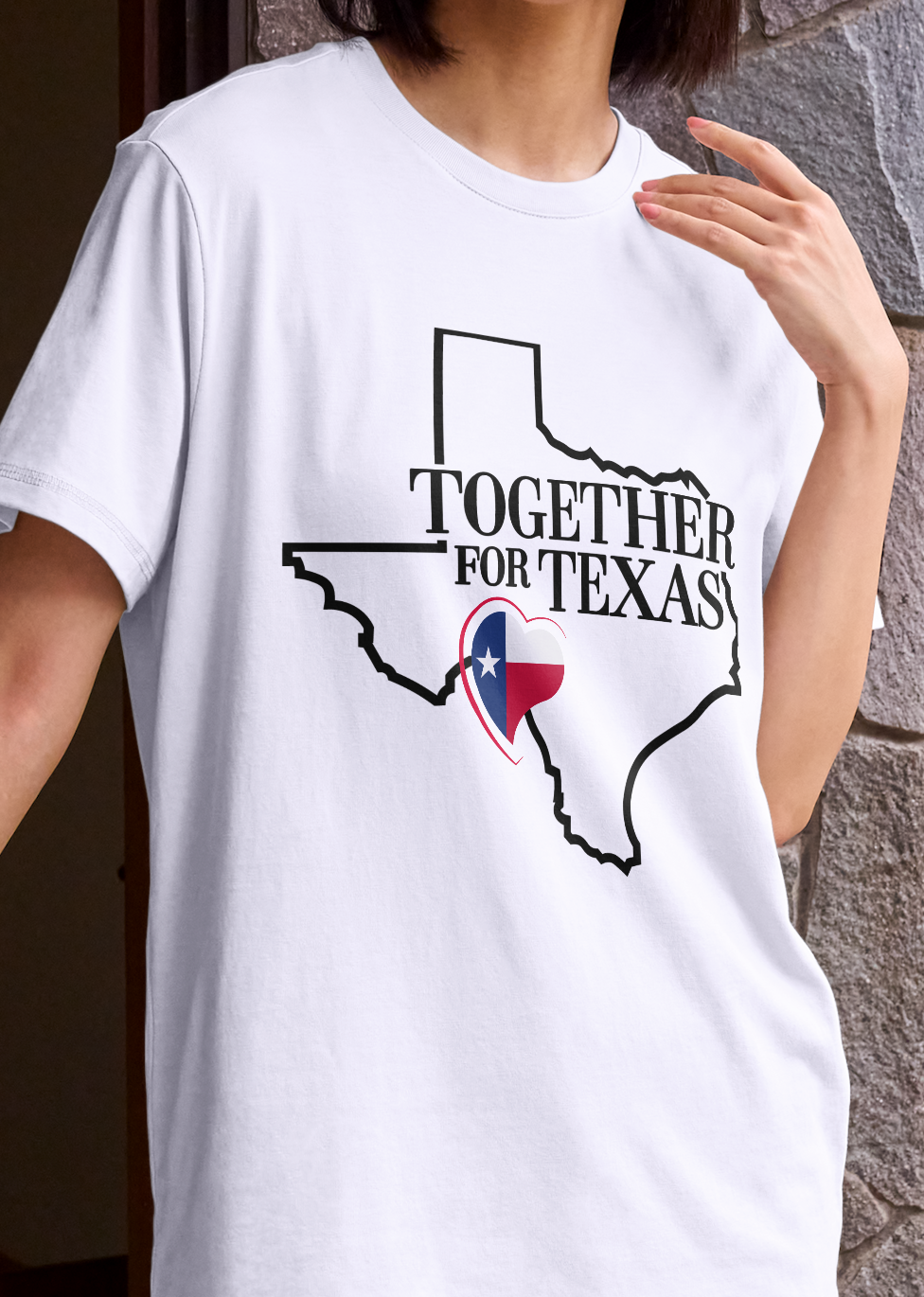 Together for Texas T Shirt