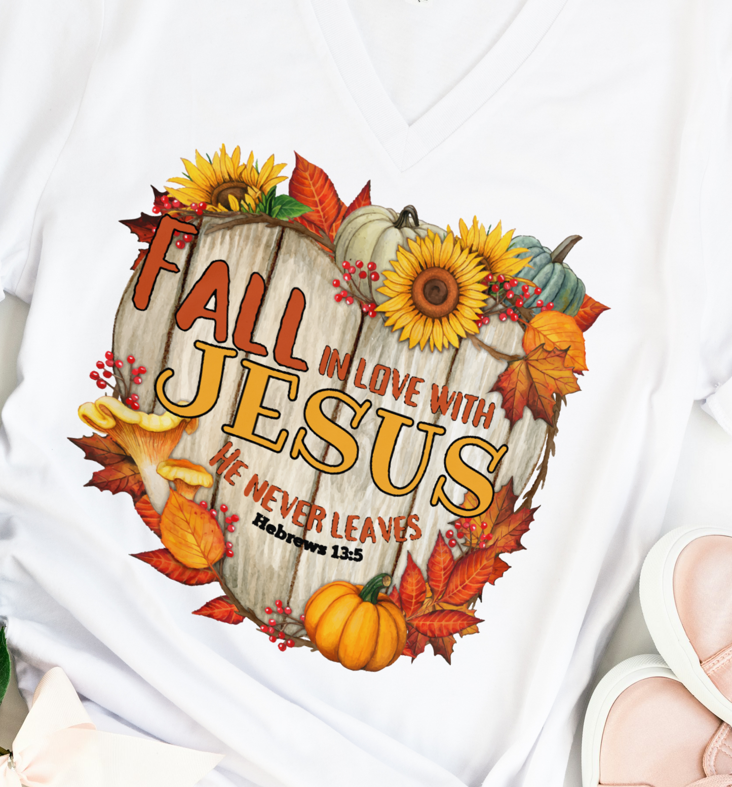 Fall in love with Jesus T Shirt