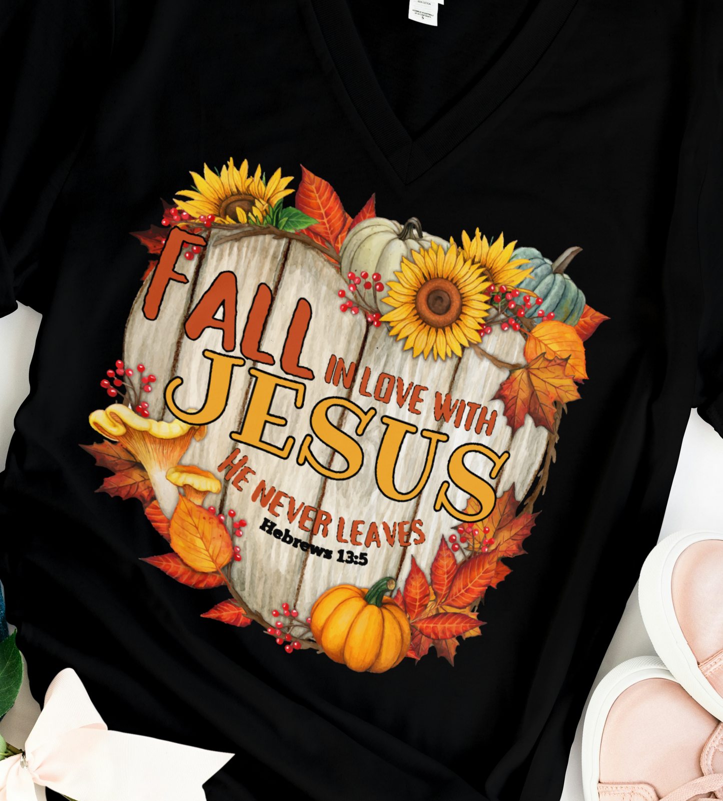 Fall in love with Jesus T Shirt