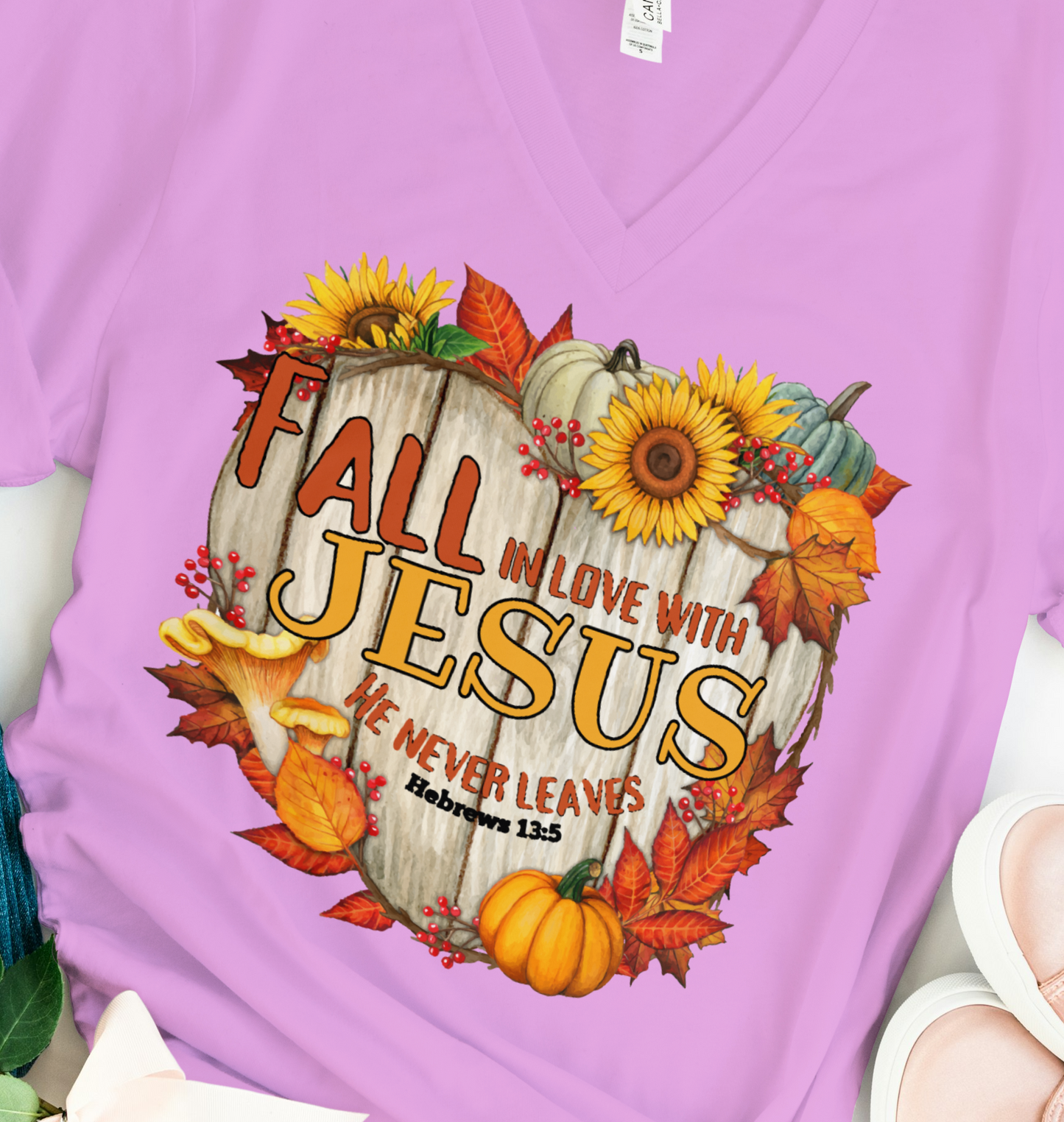Fall in love with Jesus T Shirt