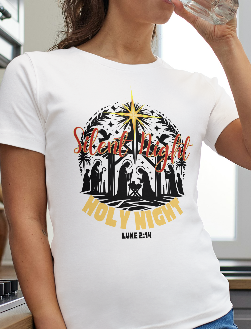 Silent night T Shirt