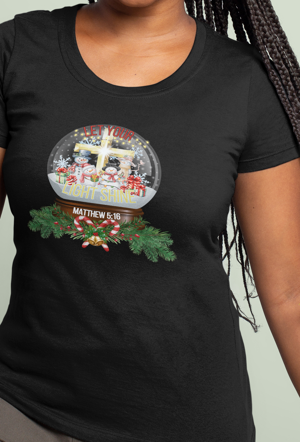 Let your light shine T Shirt