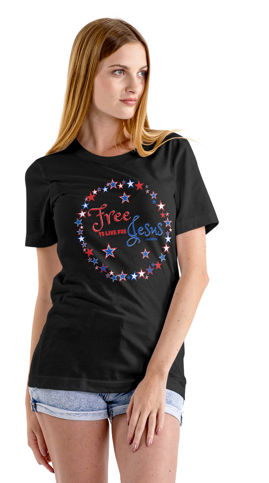 Free to Live for Him T Shirt