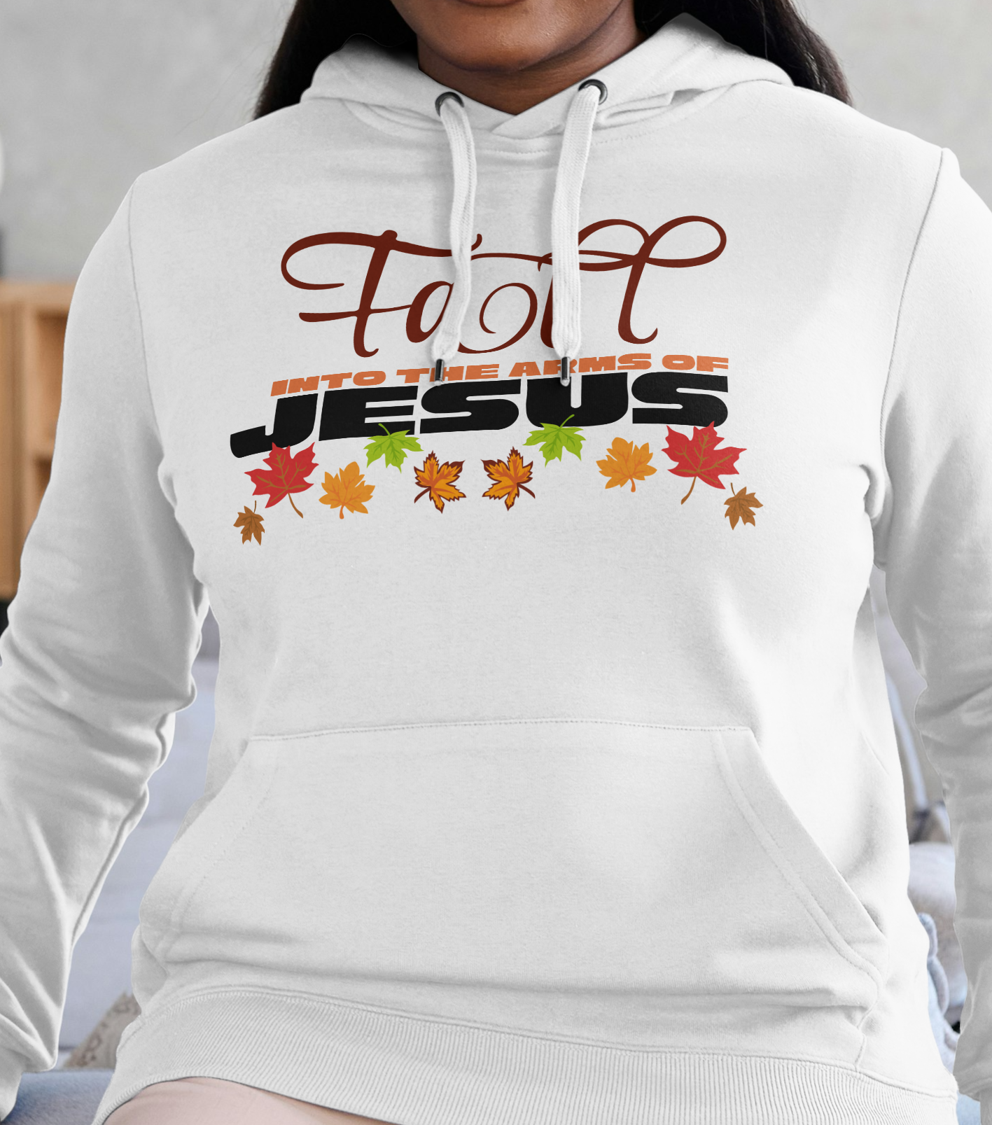 Fall in to the arms of Jesus T shirt