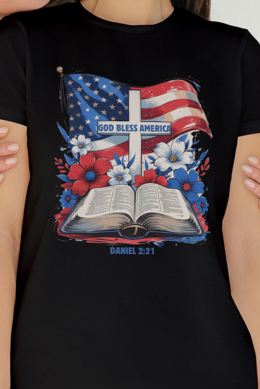 God Bless America T Shirt
