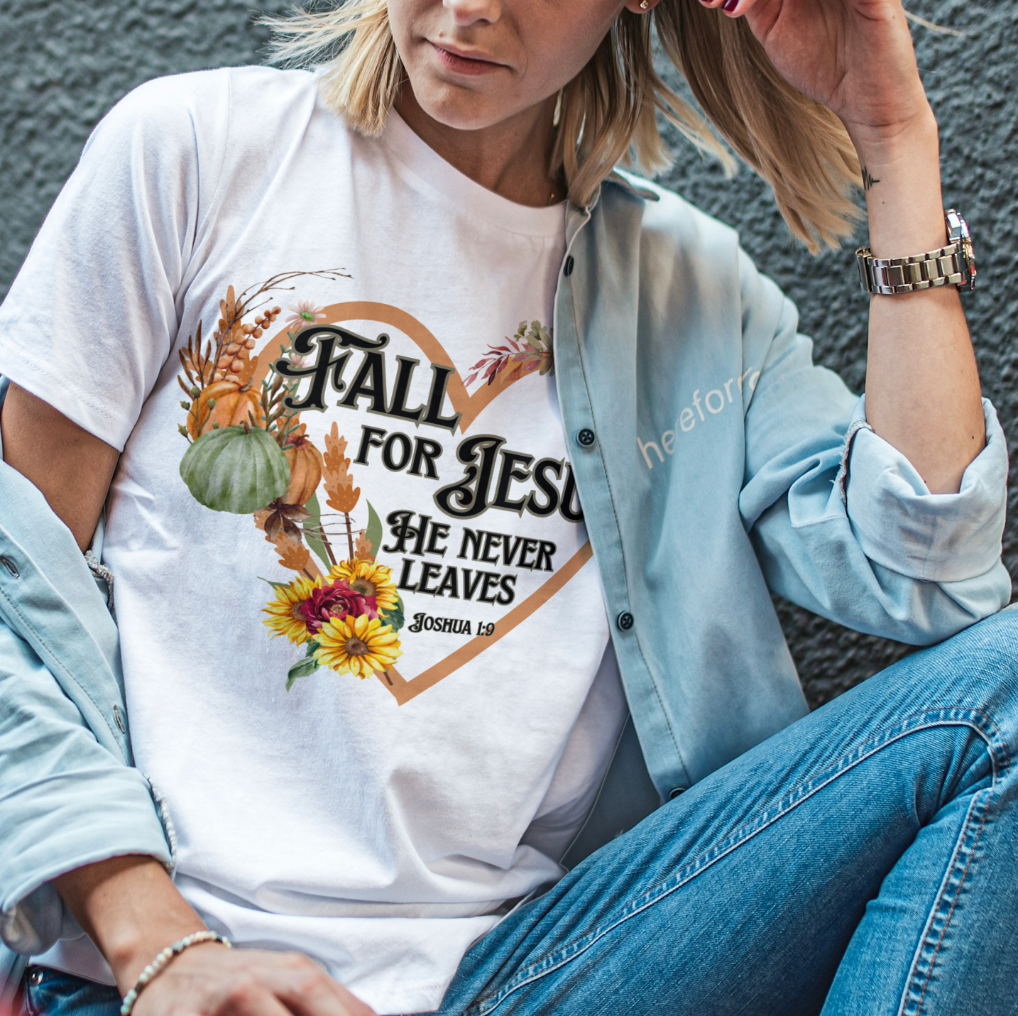 Fall for Jesus T Shirt