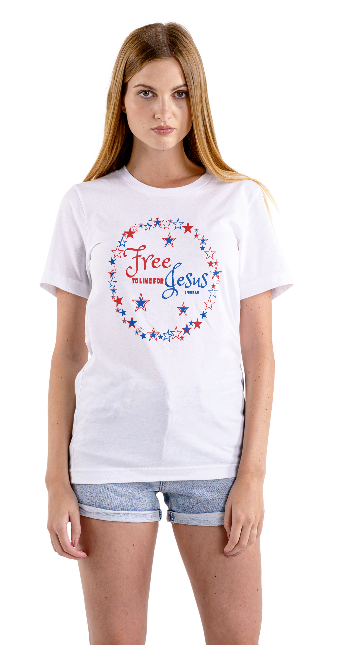 Free to Live for Him T Shirt