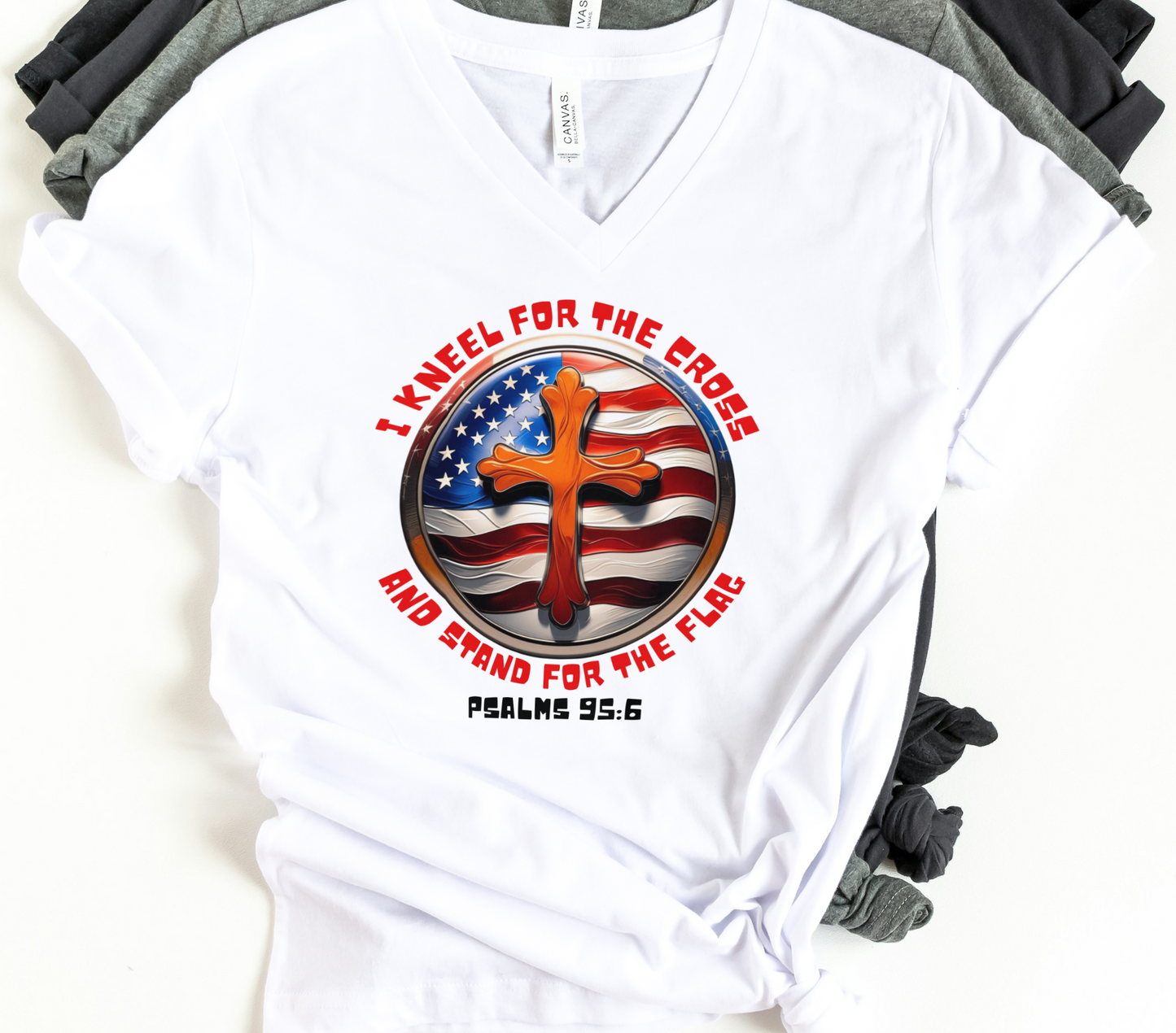 Kneel for the cross T shirt