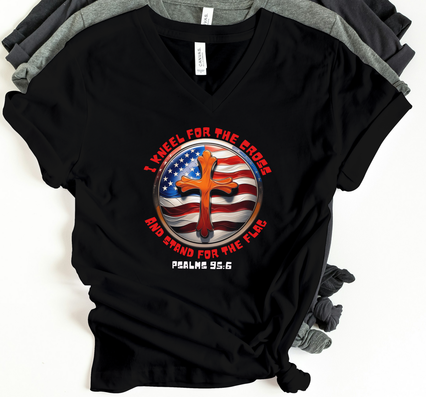 Kneel for the cross T shirt