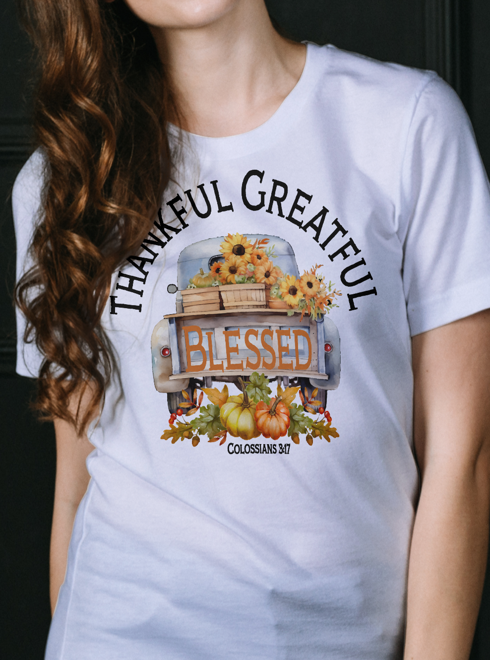 Thankful Greatful Blessed T shirt