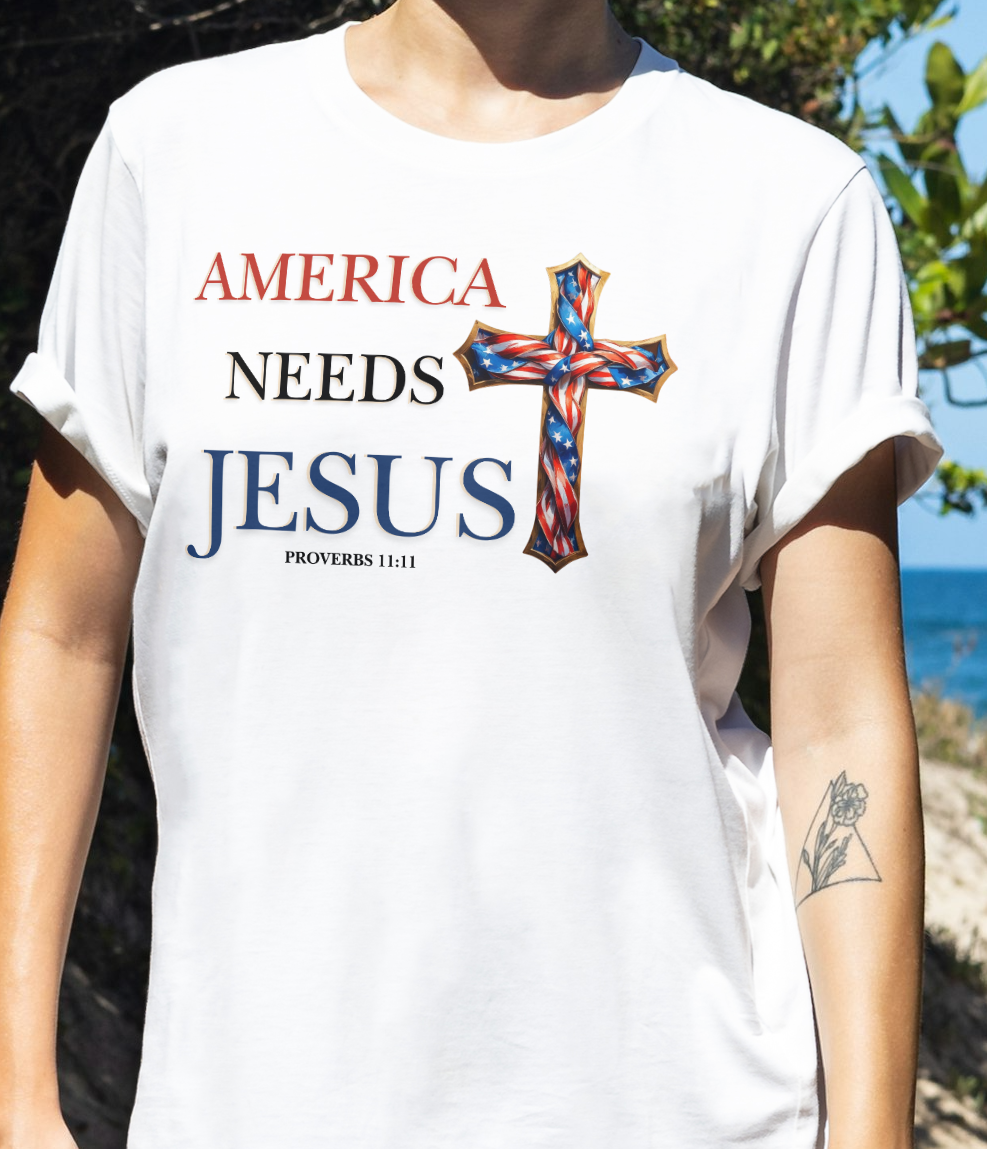 America needs Jesus T Shirt