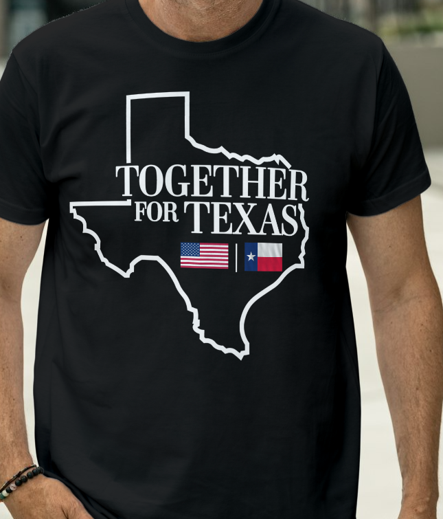 Together for Texas T Shirt