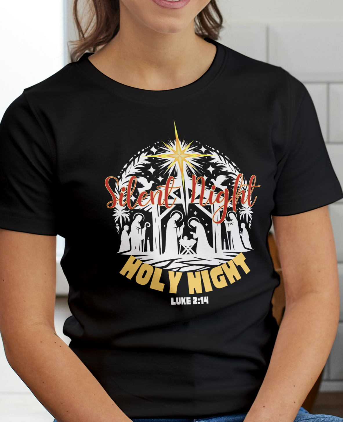 Silent night T Shirt