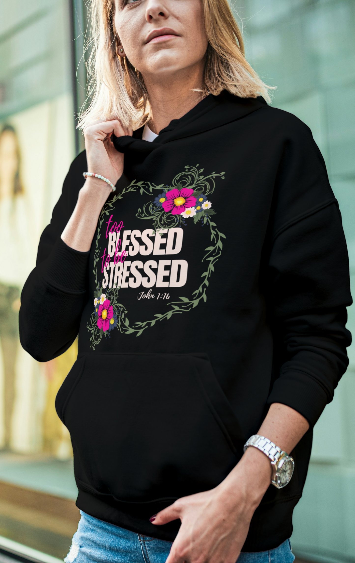 Too blessed to be stressed T Shirt