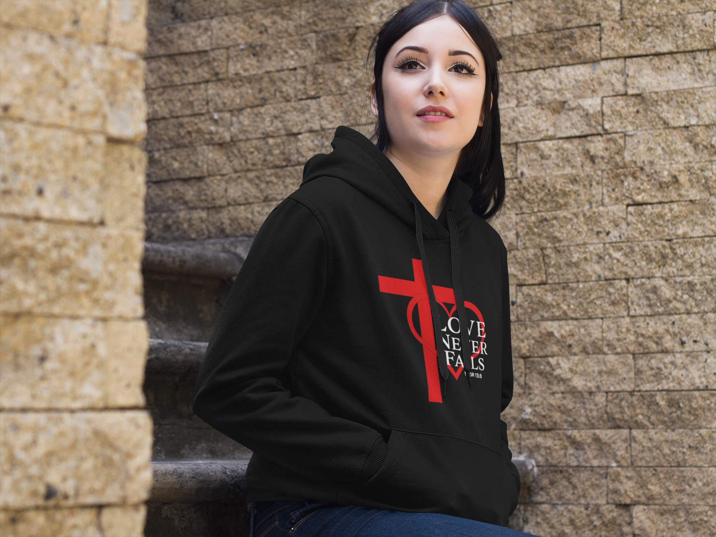 Love Never Fails T Shirt