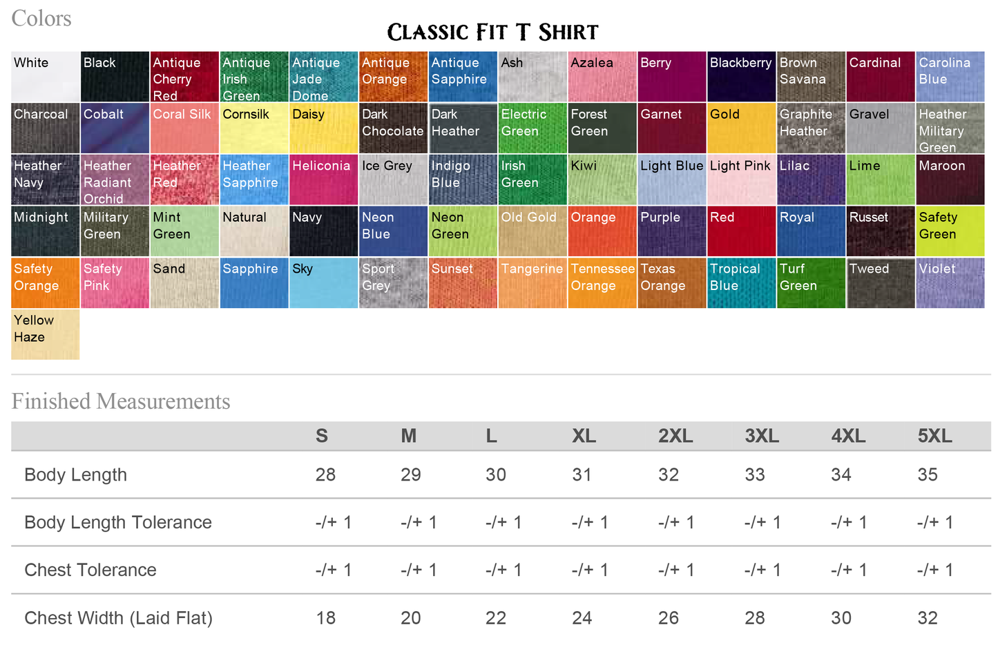 Characteristics of Dad T Shirt