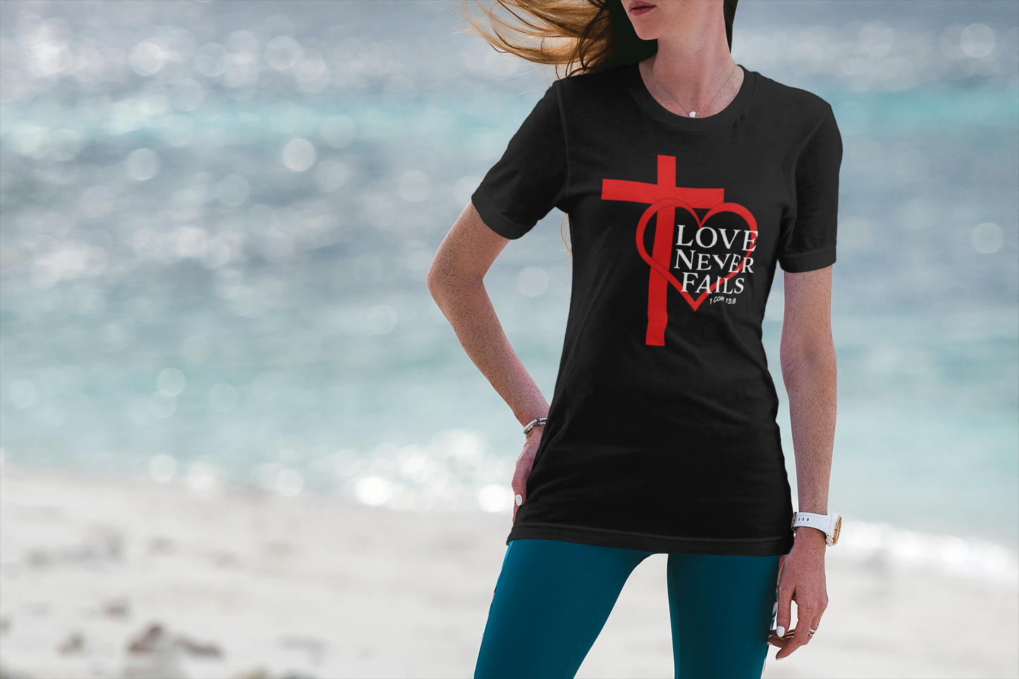 Love Never Fails T Shirt