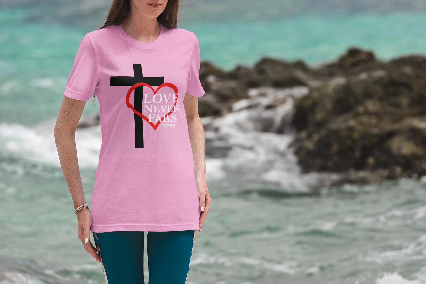Love Never Fails T Shirt