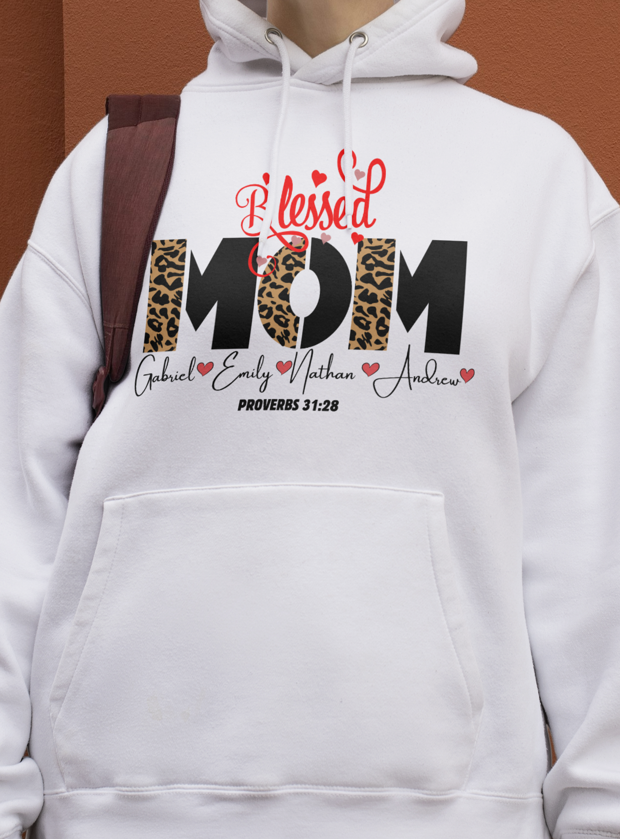 Blessed mom personalized T Shirt