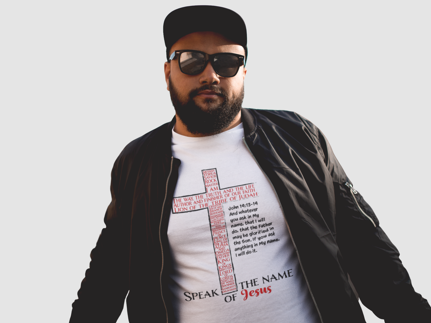 Speak His name Scripture T Shirt