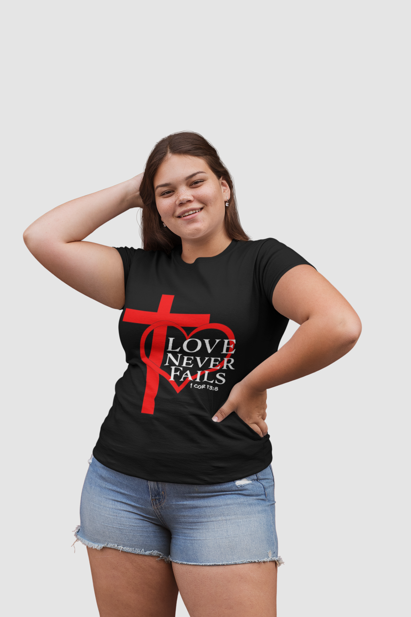 Love Never Fails T Shirt
