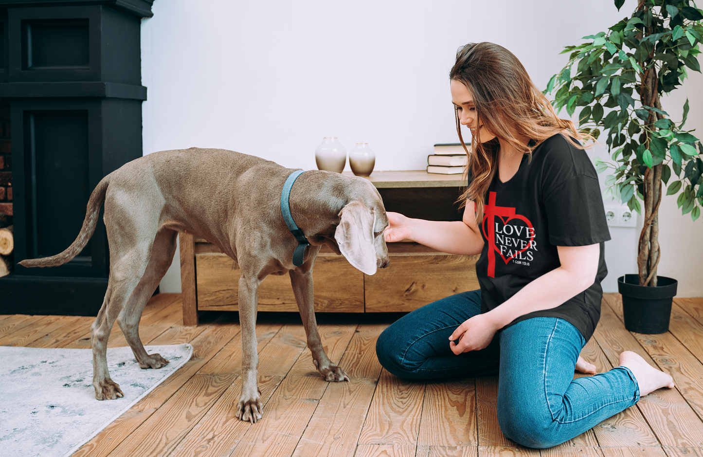 Love Never Fails T Shirt