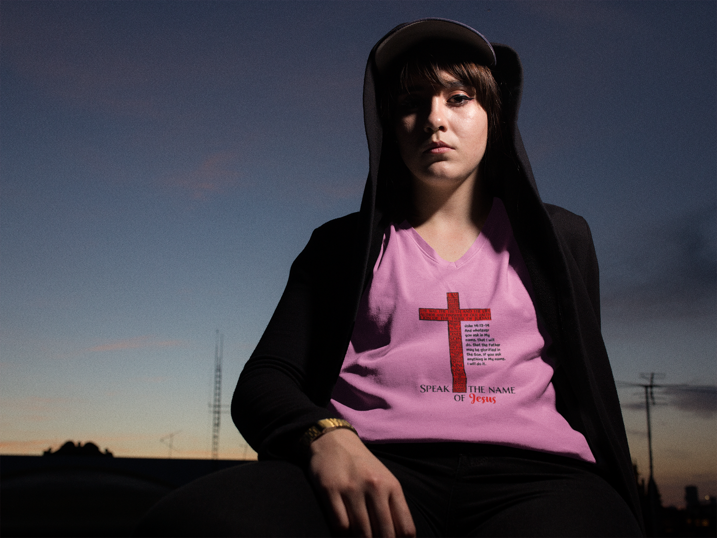 Speak His name Scripture T Shirt