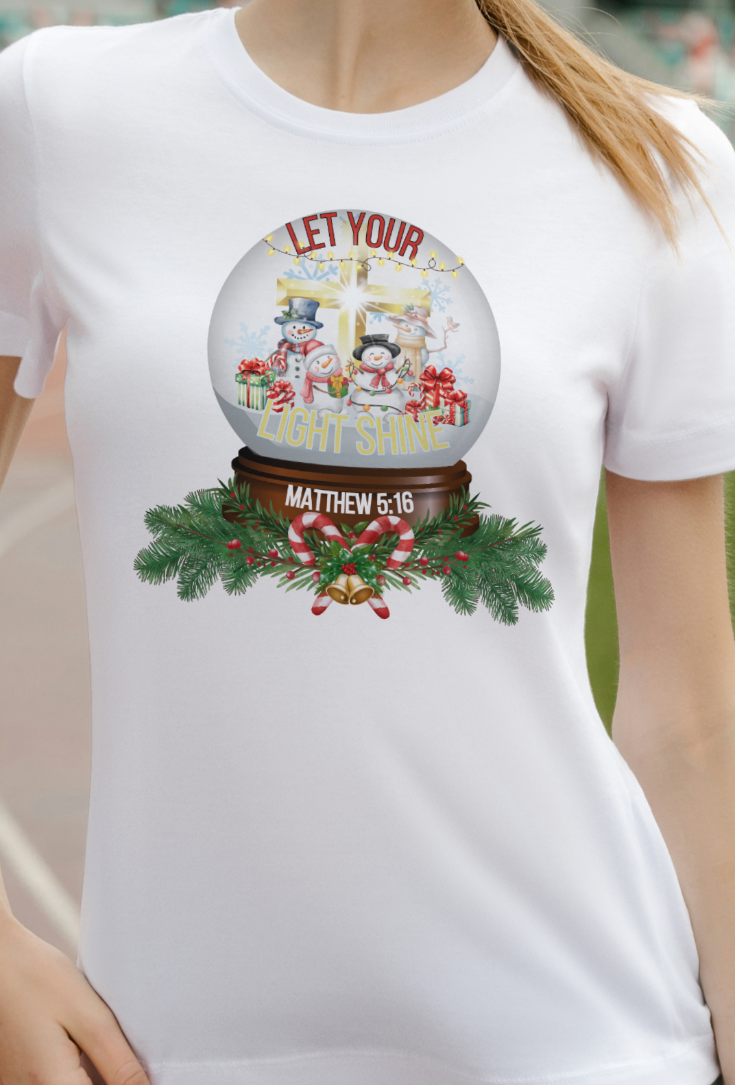 Let your light shine T Shirt