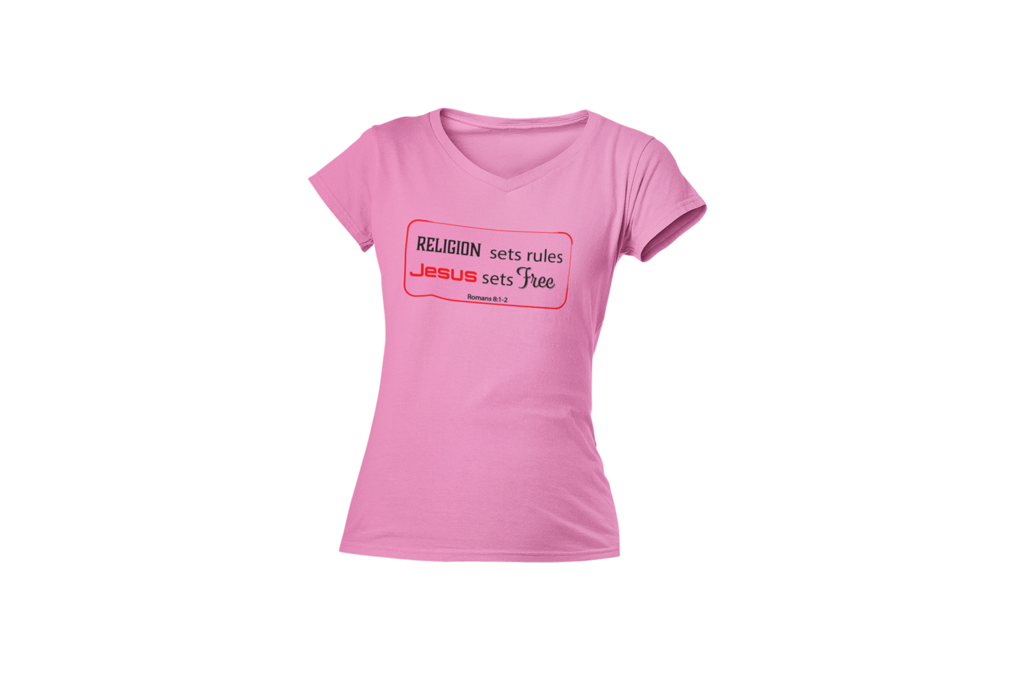 Religion sets rules Jesus sets free T Shirt