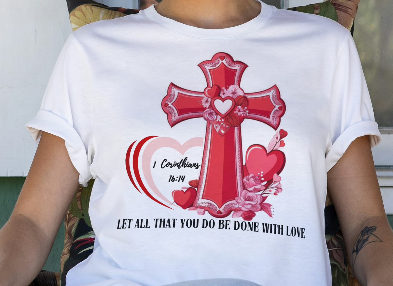 Live with love T Shirt