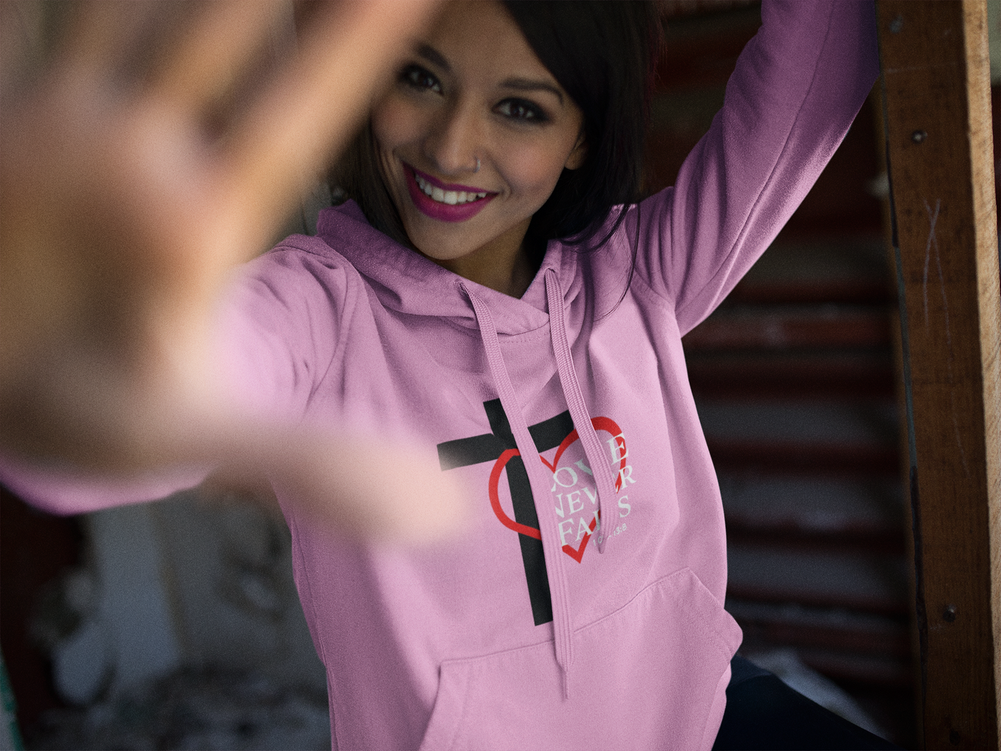 Love Never Fails T Shirt