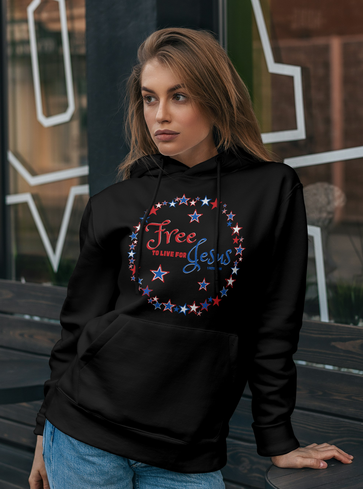 Free to Live for Him T Shirt