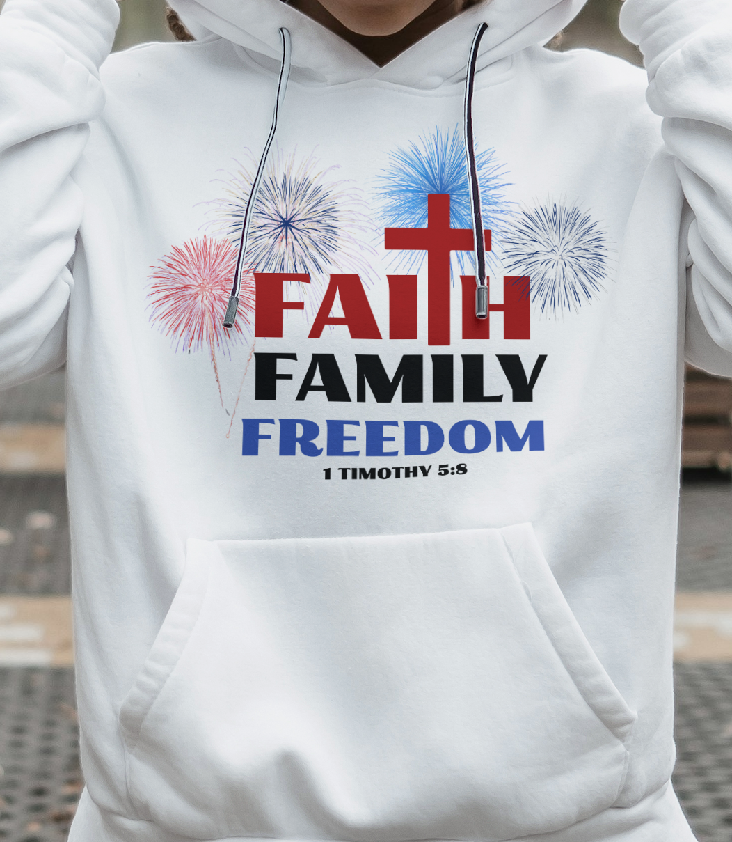 Faith Family Freedom T Shirt