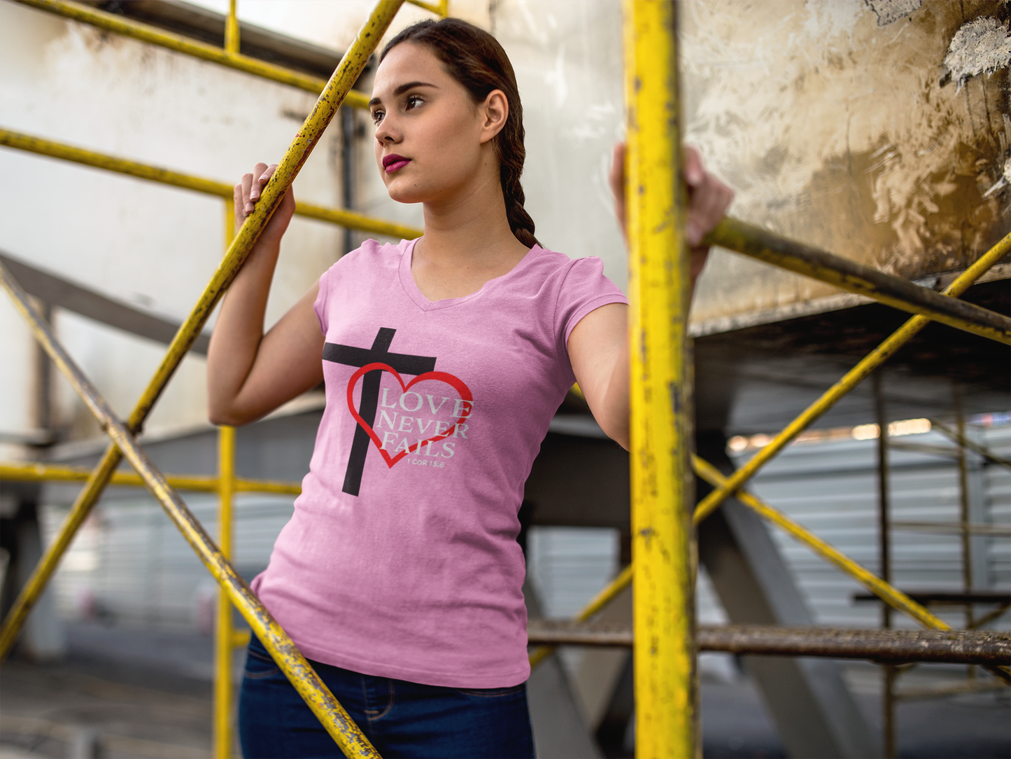 Love Never Fails T Shirt