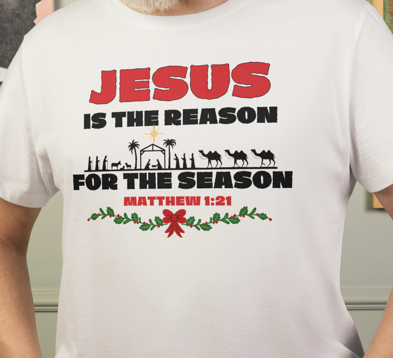 Jesus is the reason for the season T shirt