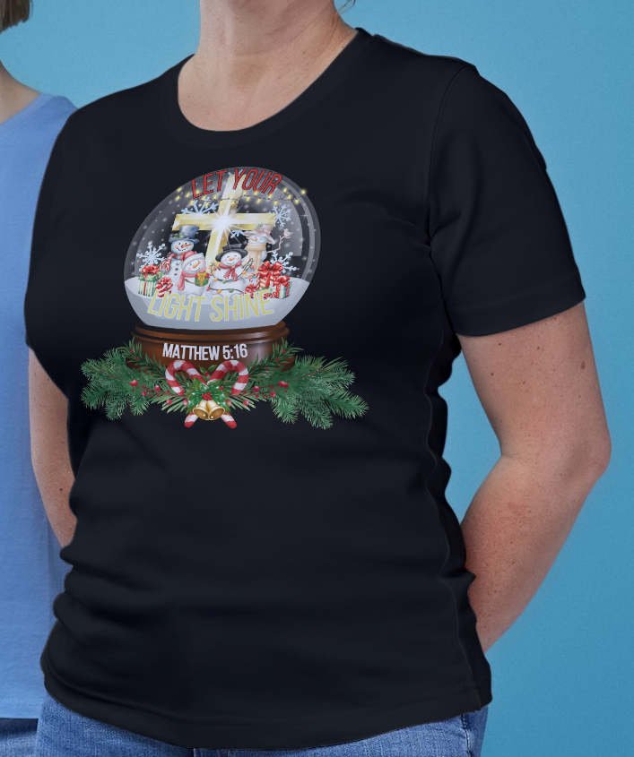 Let your light shine T Shirt