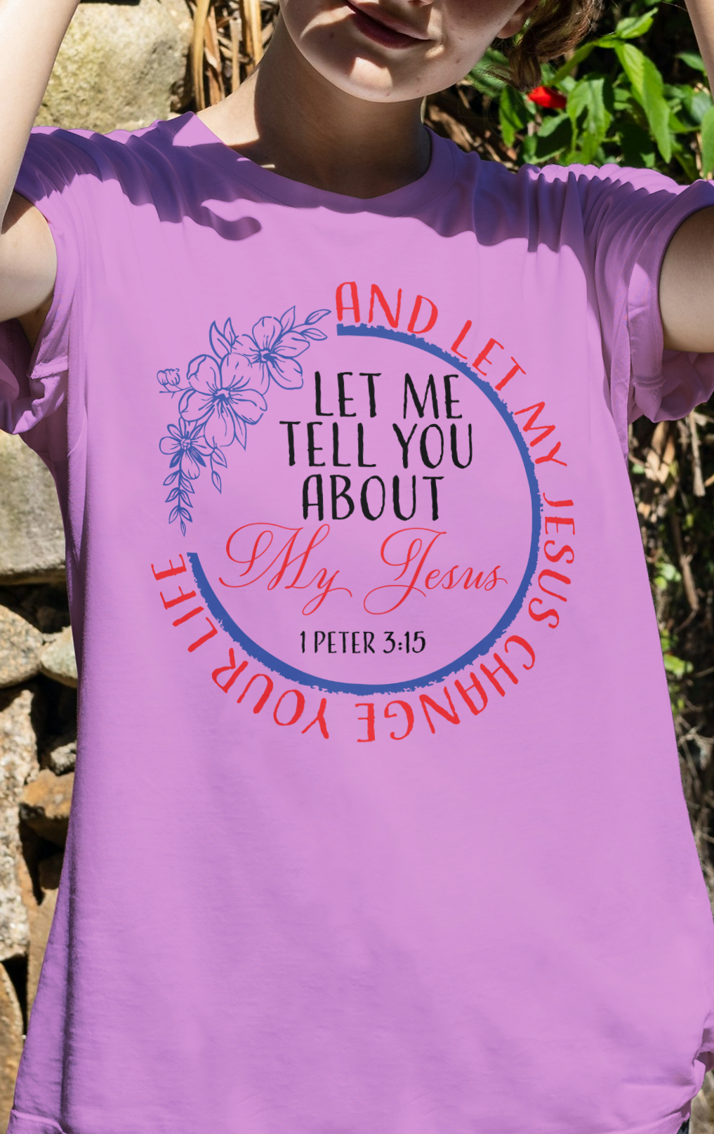 Let Jesus change your life T Shirt