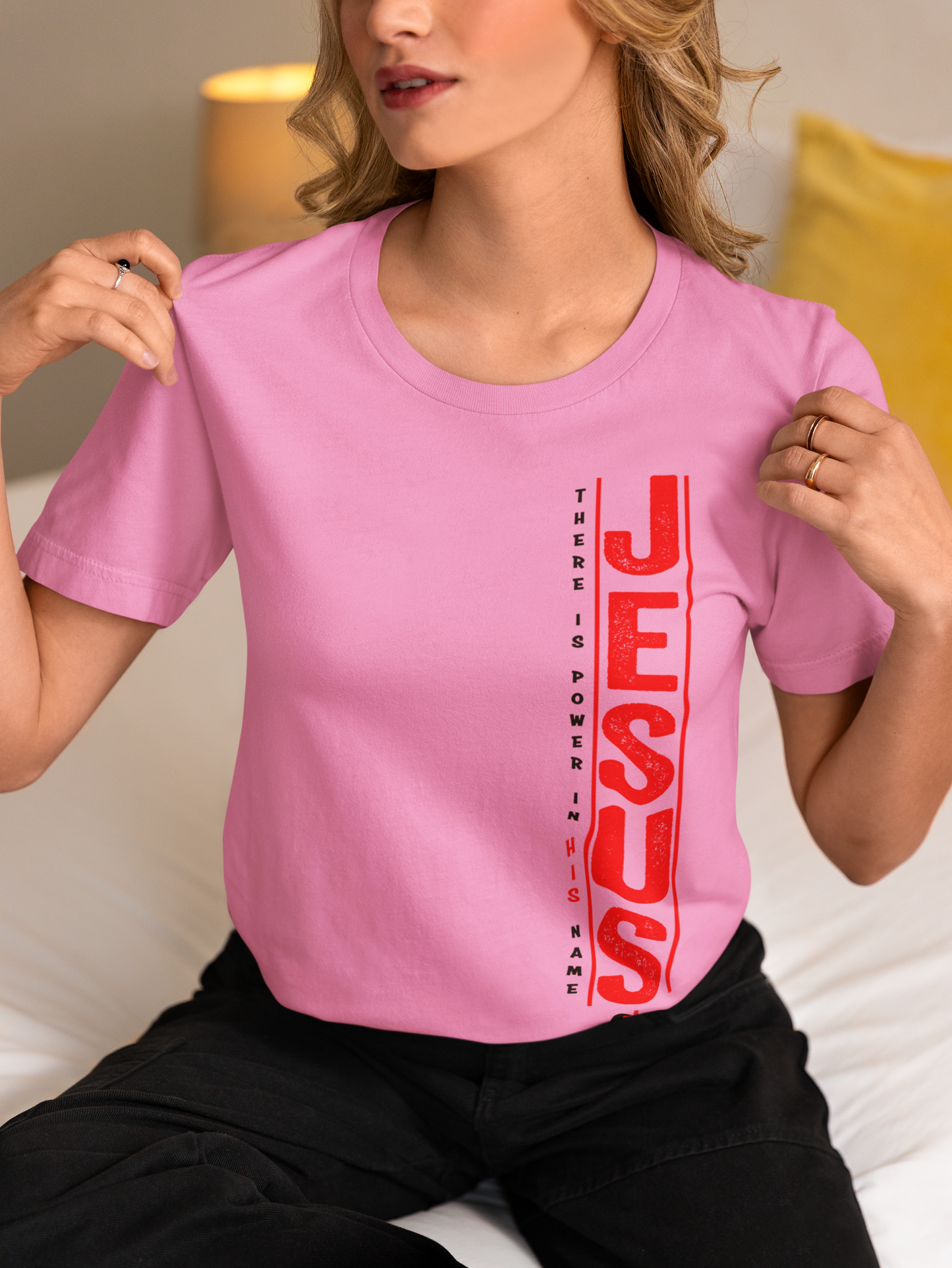 There is Power in His name T shirt