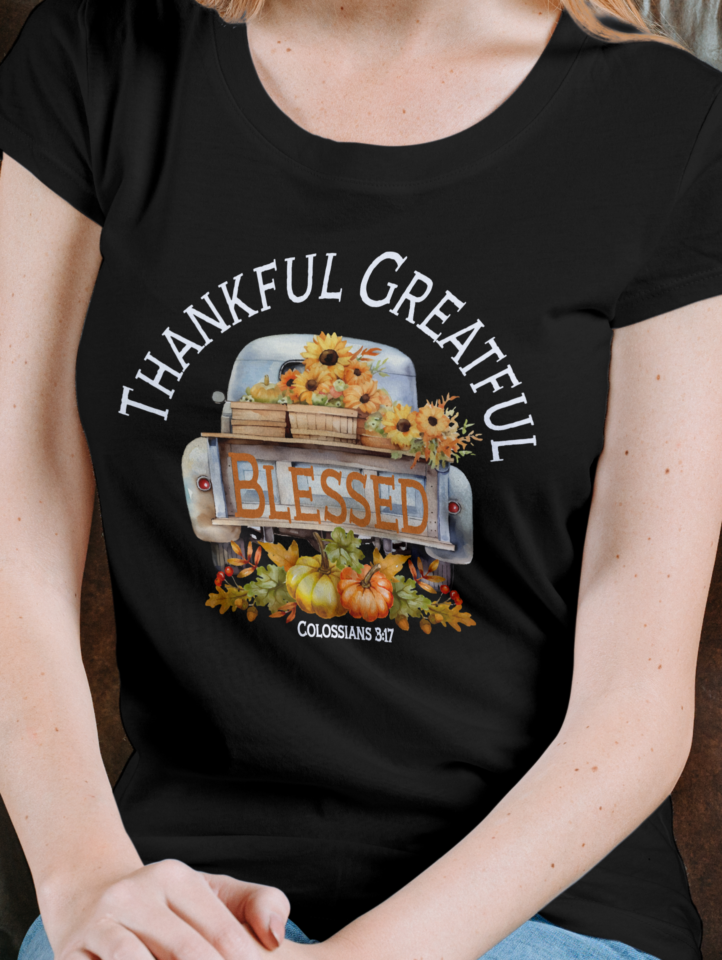 Thankful Greatful Blessed T shirt