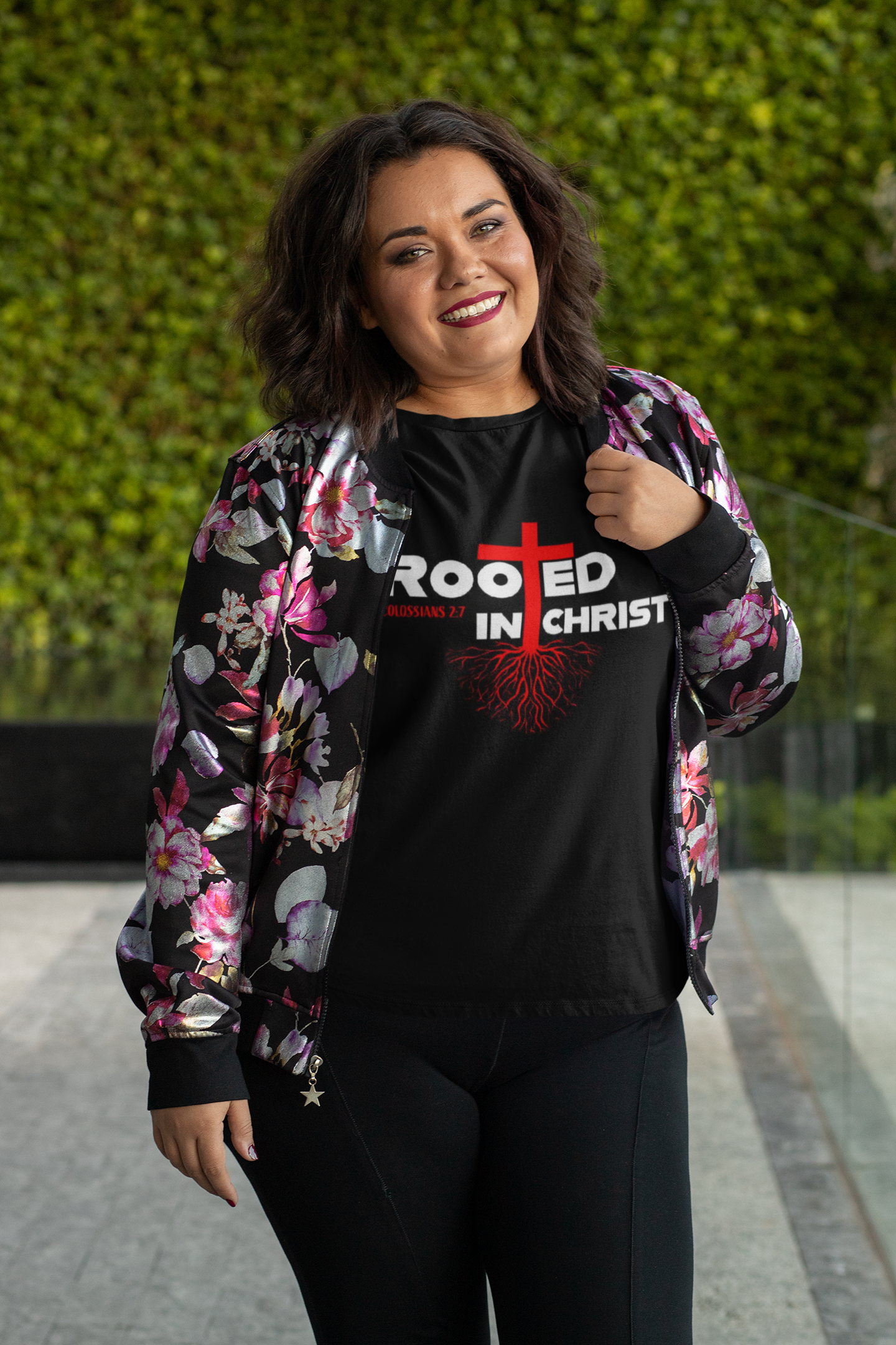 Rooted in Christ T shirt