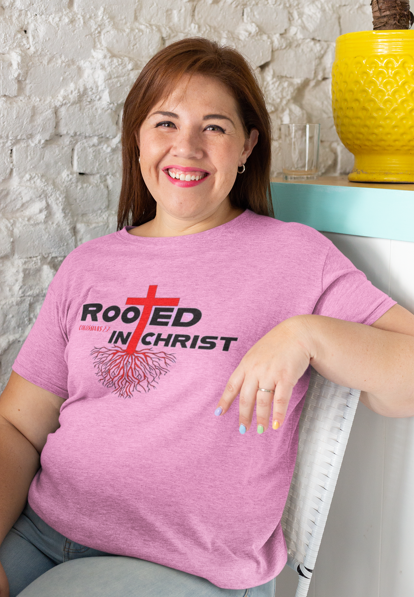Rooted in Christ T shirt