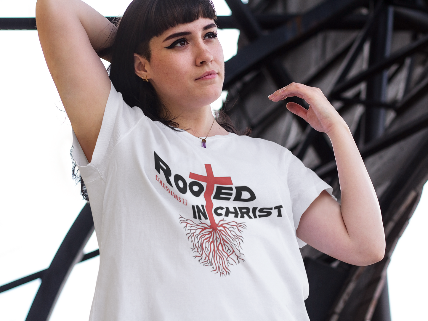 Rooted in Christ T shirt