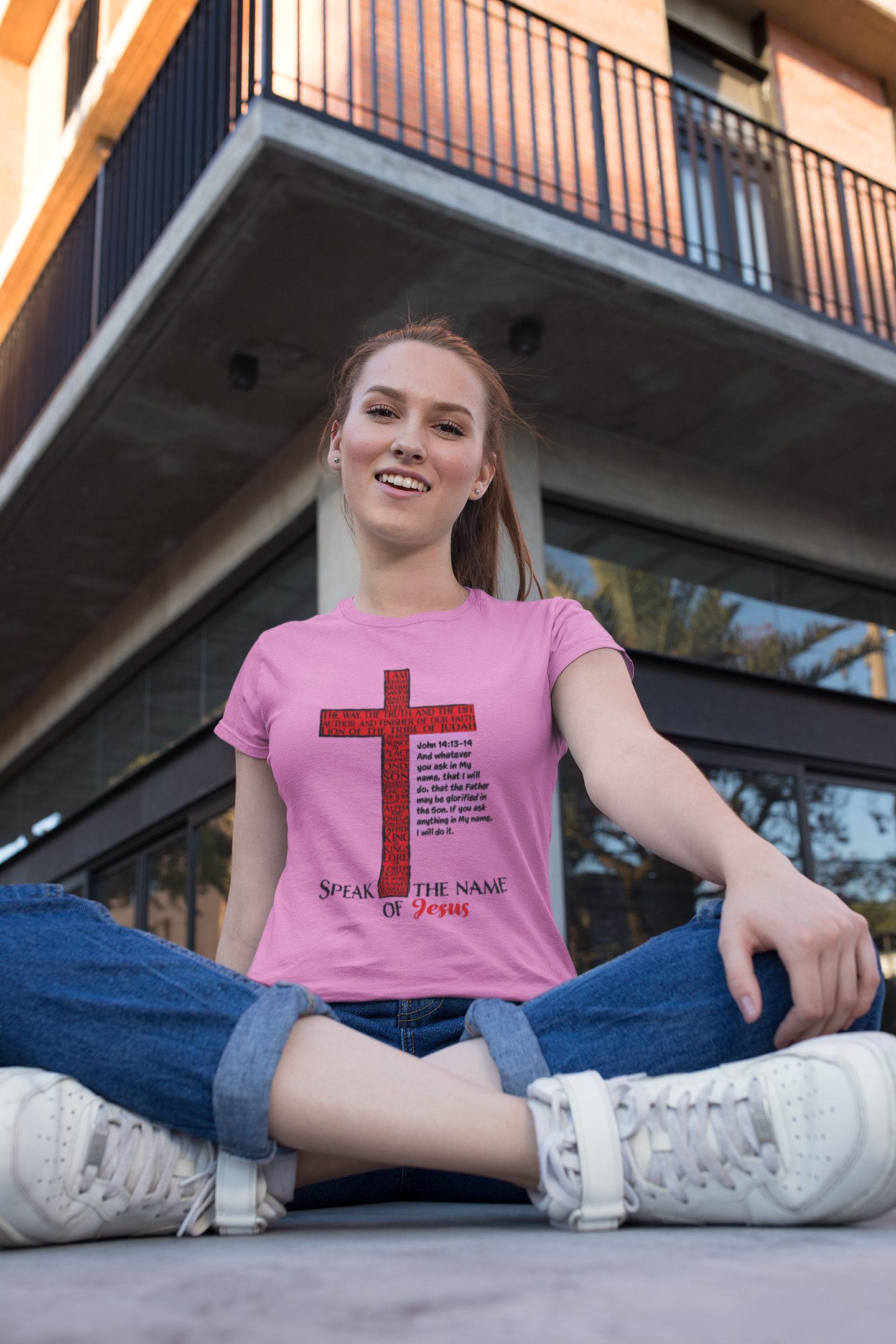 Speak His name Scripture T Shirt