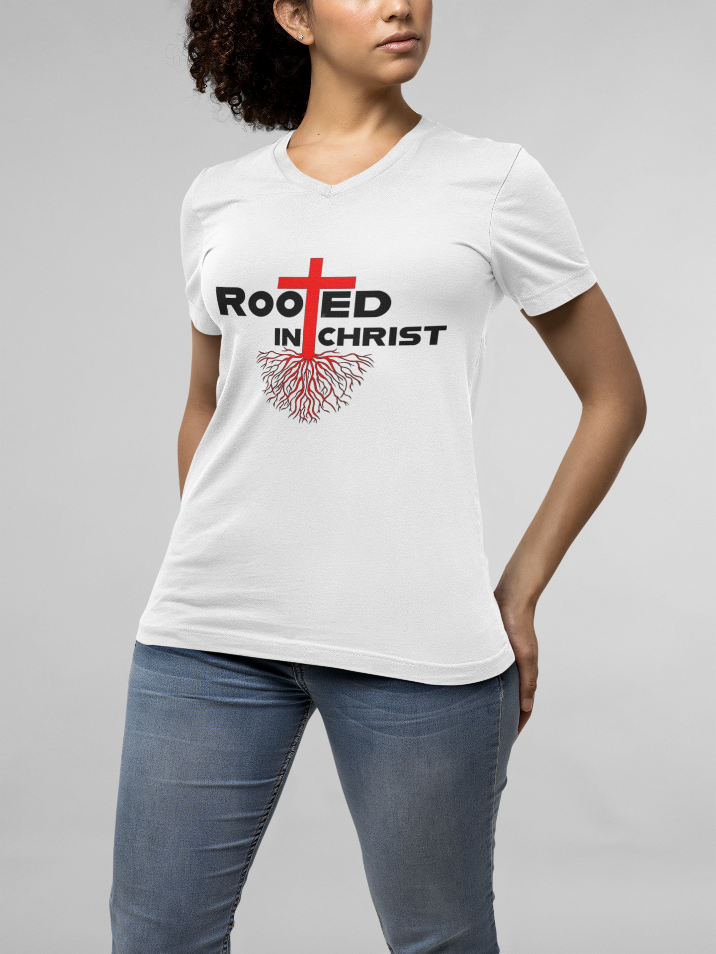 Rooted in Christ T shirt