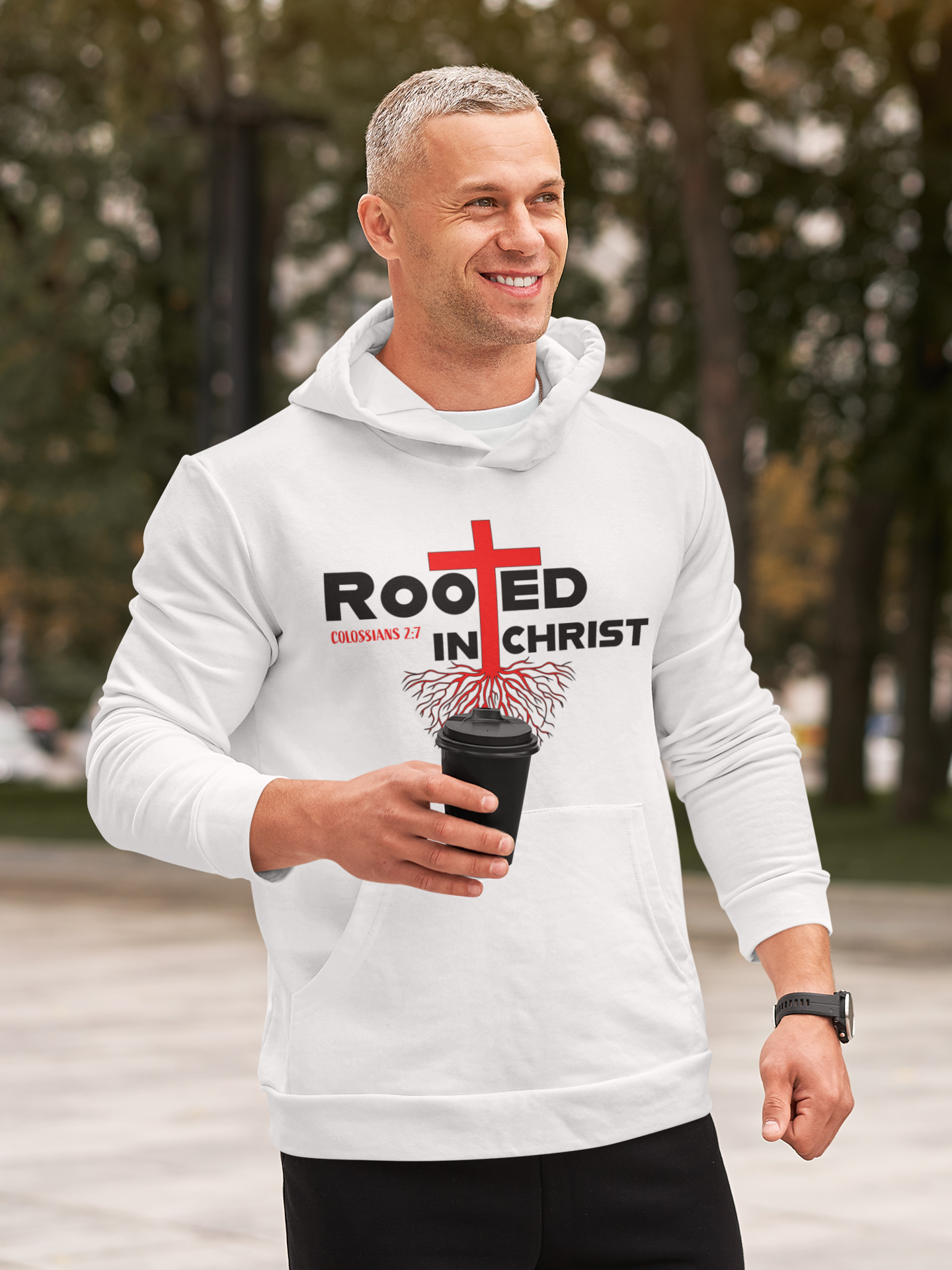 Rooted in Christ T shirt